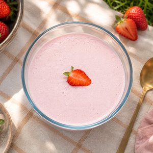 Strawberry Protein Mousse