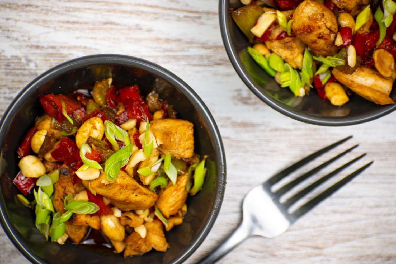 Kung Pao Chicken with Bell Pepper